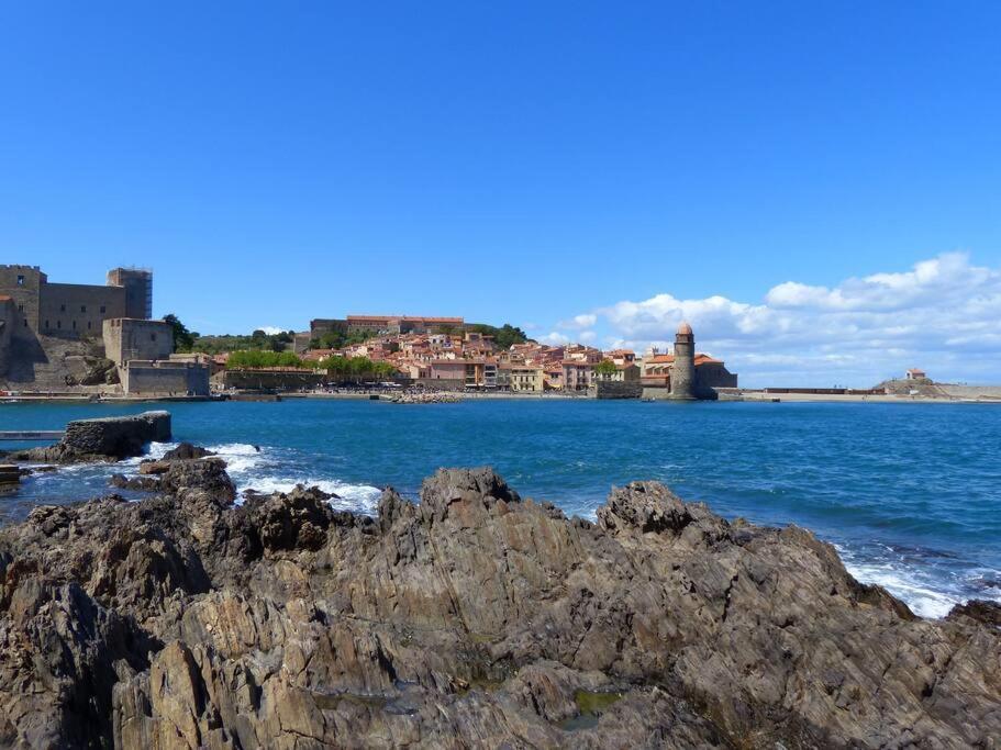 Collioure Appart En Bord De Mer Plage A 50M Clim Garage Location Du Samedi Au Samedi Exterior foto